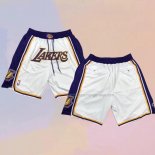 Los Angeles Lakers Just Don White Shorts