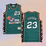 Men's All Star 1996 Michael Jordan NO 23 Green Jersey