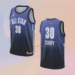 Men's All Star 2023 Golden State Warriors Stephen Curry NO 30 Blue Jersey