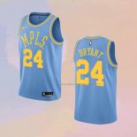 Men's Los Angeles Lakers Kobe Bryant NO 24 Classic 2017-18 Blue Jersey