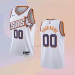 Men's Phoenix Suns Customize Association 2023-24 White Jersey