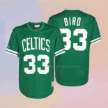 Men's Short Sleeve Boston Celtics Larry Bird NO 33 Green Jersey