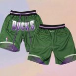 Milwaukee Bucks Just Don Green Shorts