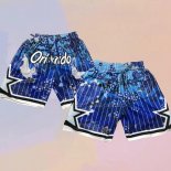 Orlando Magic Lunar New Year Mitchell & Ness Just Don White Shorts