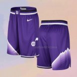 Utah Jazz City 2023-24 Purple Shorts