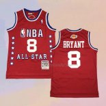 Men's All Star 2003 Kobe Bryant NO 8 Hardwood Classics Red Jersey