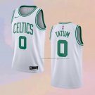 Men's Boston Celtics Jayson Tatum NO 0 Association 2017-18 White Jersey