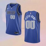 Men's Dallas Mavericks Customize Icon Blue Jersey