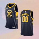 Men's Indiana Pacers Bennedict Mathurin NO 00 Icon 2022-23 Blue Jersey
