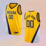 Men's Indiana Pacers Customize Statement Yellow Jersey