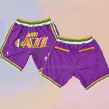 Utah Jazz Just Don Purple Shorts