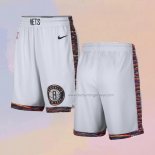 Brooklyn Nets City Edition White Shorts
