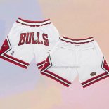 Chicago Bulls Just Don White Shorts