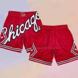 Chicago Bulls Mitchell & Ness Red Shorts