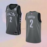 Men's Brooklyn Nets Blake Griffin NO 2 Statement 2020 Gray Jersey