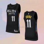 Men's Brooklyn Nets Kyrie Irving NO 11 City 2020-21 Authentic Black Jersey