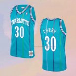 Men's Charlotte Hornets Dell Curry NO 30 Mitchell & Ness Green Jersey