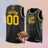 Men's Golden State Warriors Customize City 2022 NBA Finals Black Jersey
