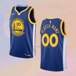 Men's Golden State Warriors Customize Icon 2018-19 Blue Jersey