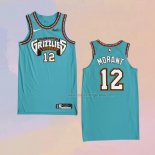 Men's Memphis Grizzlies Ja Morant NO 12 Classic Authentic Green Jersey