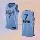 Men's Memphis Grizzlies Santi Aldama NO 7 Statement 2022-23 Blue Jersey