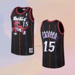 Men's Toronto Raptors Vince Carter NO 15 Mitchell & Ness 1998-99 Black Jersey