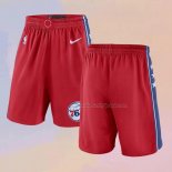 Philadelphia 76ers 2017-18 Red Shorts