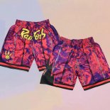 Toronto Raptors Special Year of The Tiger Red Shorts