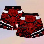 Chicago Bulls Mitchell & Ness Red Shorts Black Shorts