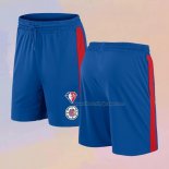 Los Angeles Clippers 75th Anniversary Blue Shorts
