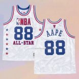 Men's All Star 1988 AAPE x Mitchell & Ness White Jersey