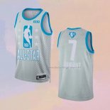 Men's All Star 2022 Brooklyn Nets Kevin Durant NO 7 Gray Jersey