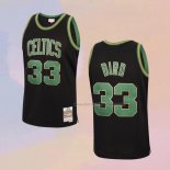 Men's Boston Celtics Larry Bird NO 33 Mitchell & Ness 1985-86 Black Jersey