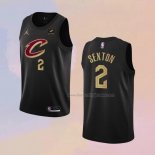 Men's Cleveland Cavaliers Collin Sexton NO 2 Statement 2022-23 Black Jersey