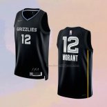Men's Memphis Grizzlies Ja Morant NO 12 Select Series Black Jersey