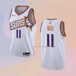 Men's Phoenix Suns Bol Bol NO 11 Association 2023-24 White Jersey