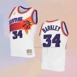 Men's Phoenix Suns Charles Barkley NO 34 Mitchell & Ness 1992-93 White Jersey
