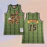 Men's Toronto Raptors Vince Carter NO 15 Mitchell & Ness 1998-99 Green Jersey