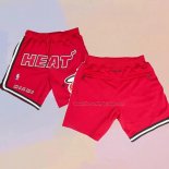 Miami Heat Just Don Red Shorts