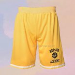 Pelicula Bel-air Academy Yellow2 Shorts