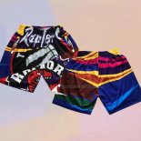 Toronto Raptors Rainbow Classic Black Shorts