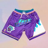 Utah Jazz Mitchell & Ness 1996-97 Purple Shorts