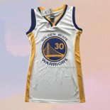Women's Golden State Warriors Stephen Curry NO 30 Association 2018-19 White Jersey