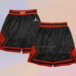 Jordan Red Shorts Black Shorts