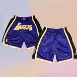 Los Angeles Lakers Just Don Purple2 Shorts