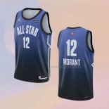 Men's All Star 2023 Memphis Grizzlies Ja Morant NO 12 Blue Jersey