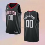 Men's Houston Rockets Customize Statement Black Jersey