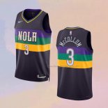 Men's New Orleans Pelicans C.j. Mccollum NO 3 City 2022-23 Purple Jersey