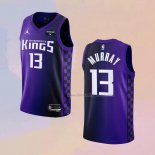 Men's Sacramento Kings Keegan Murray NO 13 Statement 2023-24 Purple Jersey