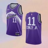 Men's Utah Jazz Kris Dunn NO 11 City 2023-24 Purple Jersey